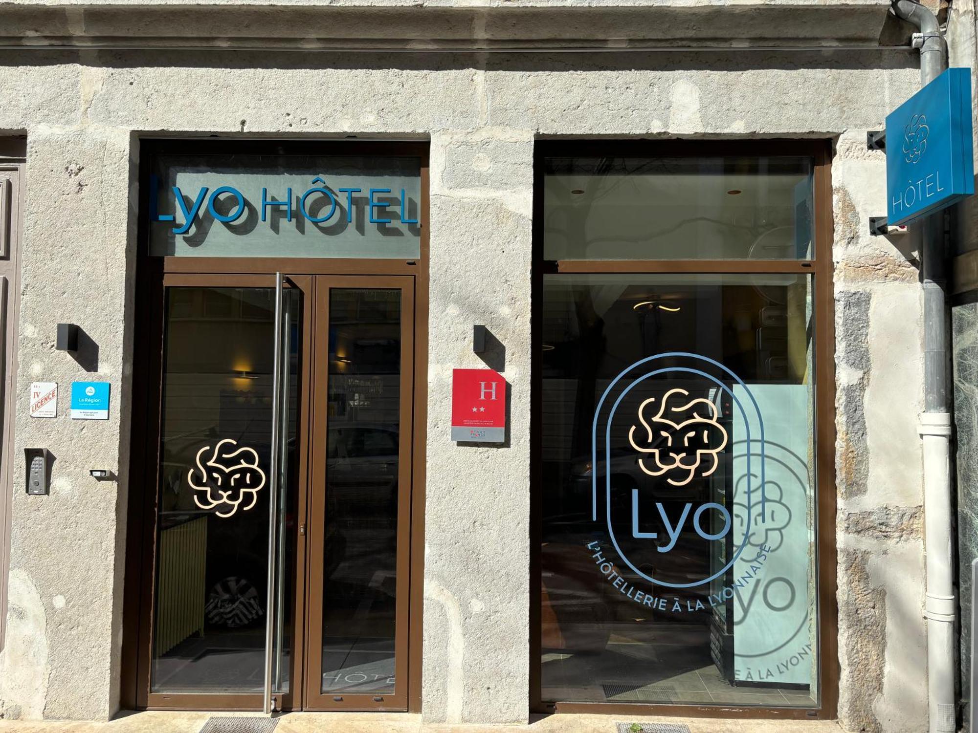 Lyo Hotel - Centre Lyon Perrache Экстерьер фото